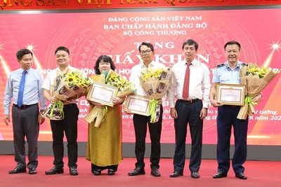 5 đơn vị được trao Giấy khen của cuộc thi