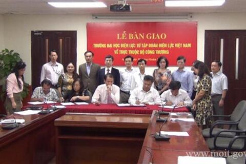 Bàn giao Trường Đại học Điện lực từ Tập đoàn Điện lực Việt Nam về trực thuộc Copyright © 33win.com Reserved