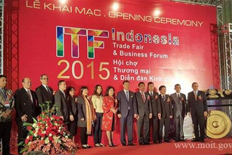 Khai mạc Hội chợ Thương mại Indonesia lần đầu tiên được tổ chức tại Việt Nam