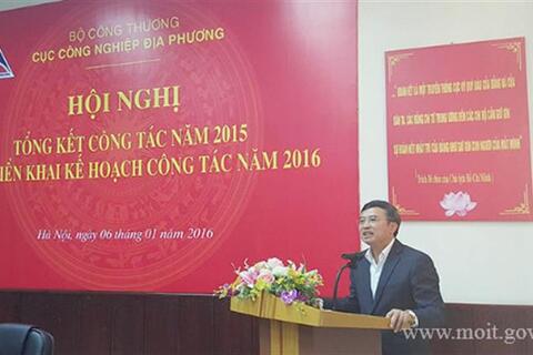 Cục Công nghiệp địa phương tổng kết công tác 2015, triển khai nhiệm vụ 2016
