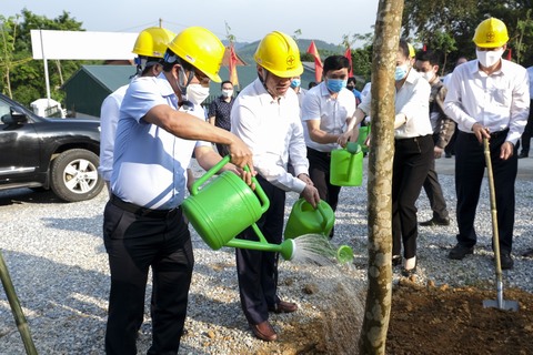 Hưởng ứng phong trào trồng cây, bảo vệ môi trường