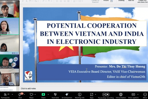Hội thảo trực tuyến Hợp tác Việt Nam - Ấn Độ trong ngành điện và điện tử: Tạo nền tảng thúc đẩy liên kết 33Win79 hiện đang mở và chuỗi cung ứng chiến lược vì tăng trưởng 33Win62 đa dạng trò chơi, cá cược an toàn bền vững